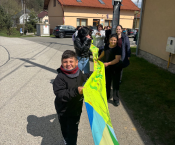 Rozvojový tím v akcii / Slovenský rekord 736metrov Spolupatričnosti - foto