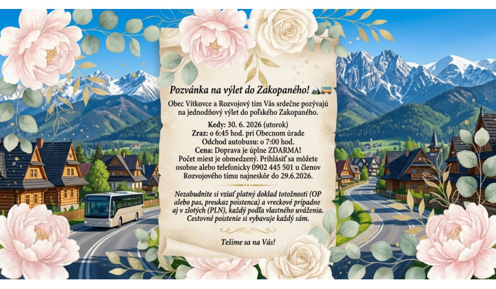 Výlet  Poľsko - Zakopane