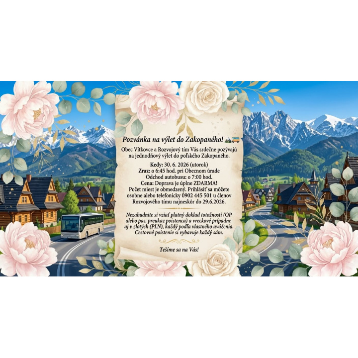 Výlet  Poľsko - Zakopane